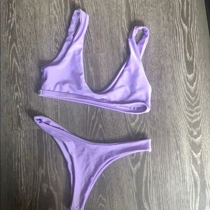Purple Brazilian Bikini XS
